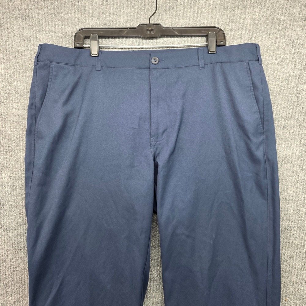 Mizzen Main Mens Navy Blue Dress Pants Flat Front Casual Office Wear‎ Size 40x32